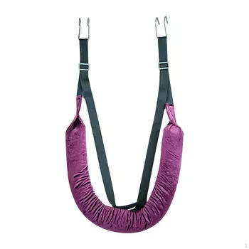 Мягкий пояс для растяжения позвоночника для домашнего хозяйства для людей с ограниченными возможностями фиолетовый