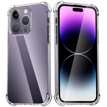 Мягкий противоударный чехол из ТПУ для iPhone 15 14 13 12 11 Pro Max X XR XS Max 7 8 15 Plus Прозрачная задняя крышка из ТПУ For iPhone 8 Plus