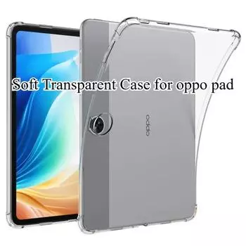 Мягкий прозрачный чехол для oppo pad air 10.36 air 2 11.4 Противоударный чехол из ТПУ с подушкой безопасности, силиконовый чехол Funda для OPPO Pad neo 11.4 For OPPO Pad Neo чистый