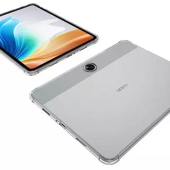 Мягкий прозрачный чехол для OPPO Pad Neo 11,4 дюйма, противоударный чехол из ТПУ с подушкой безопасности, силиконовый чехол Funda для OPPO Pad Neo 11,4 чистый