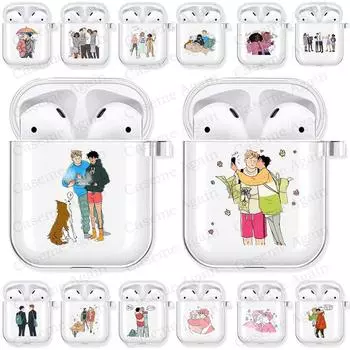 Мягкий прозрачный чехол из ТПУ Heartstopper для Apple Airpods Pro 3 2 1, чехол Charlie Nick, беспроводные Bluetooth-наушники, чехлы для Airpod