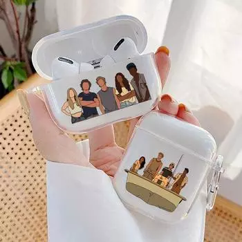 Мягкий прозрачный чехол из ТПУ с внешними банками DBX для Apple Airpods Pro 3 2 1, беспроводные Bluetooth наушники Air Pods, чехлы для Airpod