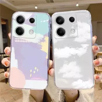 Мягкий прозрачный силиконовый чехол с леопардовым котом и рисунком кота для Xiaomi Redmi Note 13 Pro для камеры Redmi 13C, противоударный защитный резиновый чехол-бампер Xiaomi Poco X3