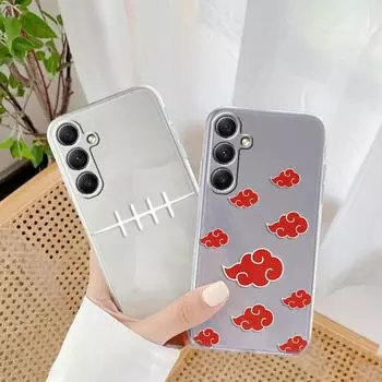 Мягкий прозрачный силиконовый чехол с рисунком аниме для Xiaomi Redmi Note 13 Pro Poco C65 Samsung A55 M35 iPhone 15, защитный противоударный чехол для камеры Samsung Galaxy S10 4G