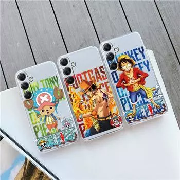 Мягкий прозрачный силиконовый чехол с рисунком аниме для Xiaomi Redmi Note 13 14T 15 Samsung A55 A35 M35 S24 iPhone Huawei Honor Camera Защитный противоударный чехол Samsung Galaxy S20