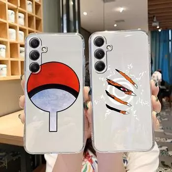 Мягкий прозрачный силиконовый чехол с рисунком аниме для Samsung A55 M35 Xiaomi Redmi Note 13 Pro Poco C65 iPhone 15, защитный противоударный чехол для камеры Samsung Galaxy S10 4G