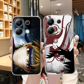 Мягкий прозрачный силиконовый чехол с рисунком аниме для Xiaomi Redmi Note 13 14T 15 Samsung A55 A35 M35 S24 FE iPhone 15 Huawei Honor Camera Защитный противоударный чехол Samsung Galaxy S20