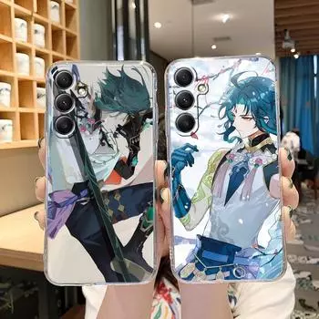 Мягкий прозрачный силиконовый чехол с рисунком из мультфильма для Xiaomi Redmi Note 13 Pro Poco C65 Samsung A55 M35 S24 iPhone 15, защитный противоударный чехол для камеры Samsung Galaxy A13 4G