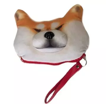 Мягкий пушистый мешочек для сиба-ину, который нужно купить в В комплект входит чехол для карт [Monshop] Гонта не проверяет