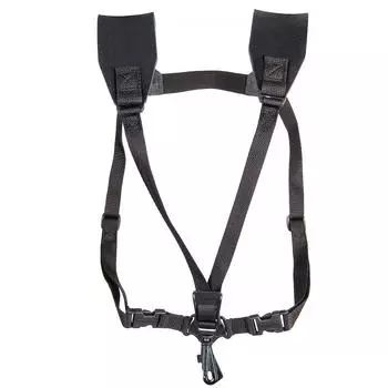 Мягкий ремень Neotec Harness с карабином черного цвета X-Long чёрный
