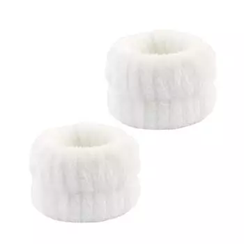 Мягкий ремешок на запястье, спа-браслет для умывания лица, впитывающий пот, водонепроницаемая повязка на голову из кораллового флиса