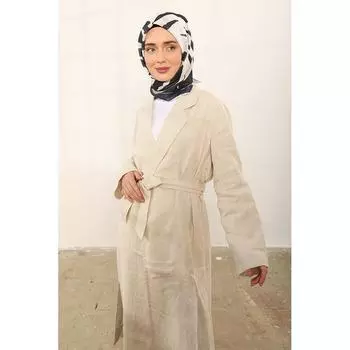 Мягкий шарф с узором под зебру ShantuQ темно-синий/белый