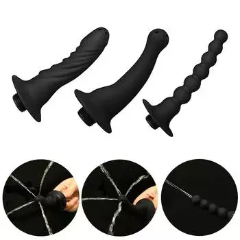 Мягкий силиконовый анальный очиститель для биде, портативный чистящий душ, унисекс, гигиенический инструмент для мужчин и женщин