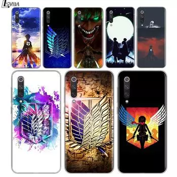 Мягкий силиконовый чехол Anime Attack On Titan из ТПУ для Xiaomi Mi Note 11 10T 10 9 9T SE 8 Lite Pro Ultra 5G Xiaomi 8