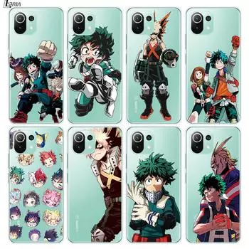 Мягкий силиконовый чехол Boku My Hero Academia для Xiaomi Mi Note 11 11i 10i 10T 10 9T 9 SE Lite Pro Ultra Phone Case Xiaomi 9 Lite