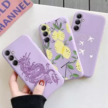 Мягкий силиконовый чехол Daisy Line для Xiaomi Redmi Note 13 Pro 13C 14T 15 Poco C65 Samsung A55 M35 S24 FE Huawei Honor 200 iPhone Realme противоударный чехол Samsung Galaxy A12