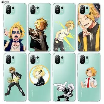 Мягкий силиконовый чехол Denki Kaminari My Hero Anime для Xiaomi Mi Note 11 11i 10i 10T 10 9T 9 SE Lite Pro Ultra Phone Case Xiaomi 9 Lite