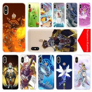 Мягкий силиконовый чехол Digimon с японским аниме для Xiaomi Redmi Note 10 11 9 8 7 Pro Max 11S 10S 9S 8T 4G Redmi Note 11 4G