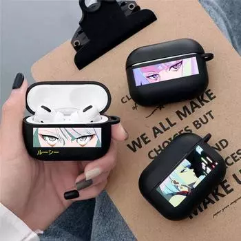Мягкий силиконовый чехол для Airpods Pro 2 3 1 Pro2 Cyberpunk Edgerunners Lucy Rebecca David Bluetooth, чехол для наушников, чехлы для Airpod
