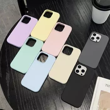 Мягкий силиконовый чехол для Apple iPhone 16, 15 Pro Max, 14 Pro, 13. Магнитные присоски и устойчивая к падениям конструкция. iPhone 16 Pro Max чёрный