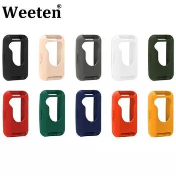 Мягкий силиконовый чехол для часов для Huawei Band 9/8 7/Honor Band 6 NFC браслет-браслет Защитный чехол Защитная пленка для экрана For Huawei Band 6/7 белый