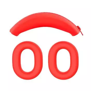 Мягкий силиконовый чехол для гарнитуры Sony ULT WEAR WH-ULT900N/WH-1000XM3/XM4 (красный)