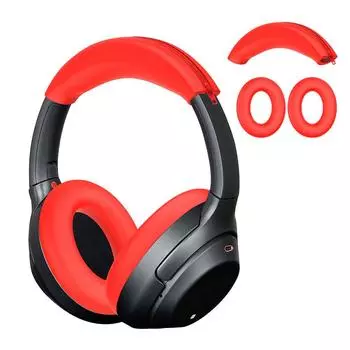 Мягкий силиконовый чехол для гарнитуры Sony ULT WEAR WH-ULT900N/WH-1000XM3/XM4 (красный)