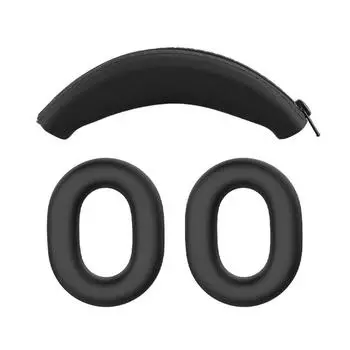 Мягкий силиконовый чехол для гарнитуры Sony ULT WEAR WH-ULT900N/WH-1000XM3/XM4 (черный)