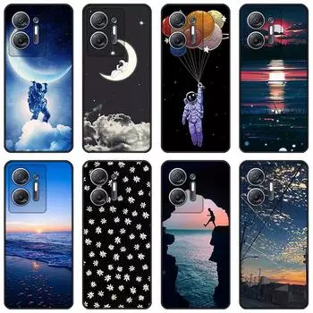 Мягкий силиконовый чехол для infinix Hot 30 5G, окрашенная задняя крышка из ТПУ, чехол infinix Hot 30 5G infinix Hot 30 5G