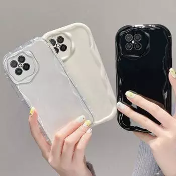 Мягкий силиконовый чехол для ITEL A18 A60 A04 S23, чехол из ТПУ, задняя крышка для телефона For ITEL A18 чёрный