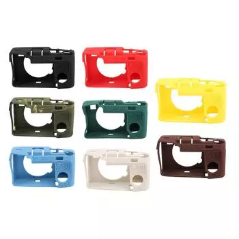 Мягкий силиконовый чехол для камеры, амортизирующий, нескользящий, защитный чехол для камеры A7CII A7CR Red