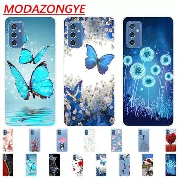 Мягкий силиконовый чехол для Samsung Galaxy M52 5G, окрашенный корпус из ТПУ, задняя крышка Samsung M52 5G Samsung M52 5G