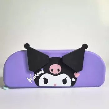 Мягкий силиконовый чехол для столовых приборов Lilpang Kuromi Tender, разноцветные, 1 шт.