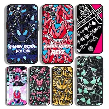 Мягкий силиконовый чехол для телефона Apple iPhone 13 12 mini 11 XS Pro Max XR 8 7 6S 6 5S 5 Plus Kamen Rider iPhone 5 5S