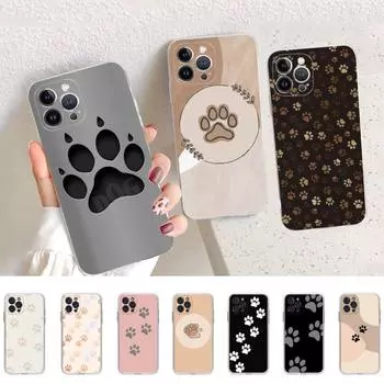 Мягкий силиконовый чехол для телефона Best Friends Dog Paw для iphone 14 13 12 11 Pro Mini XS MAX 8 7 6 Plus X XS XR 6plus or 6s plus