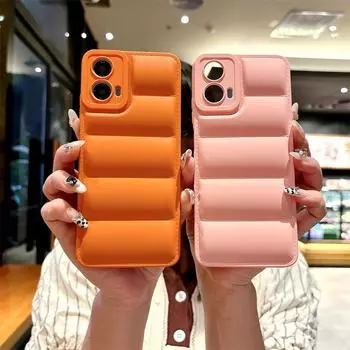 Мягкий силиконовый чехол для телефона цвета конфет для Motorola G Play 5G 2024 E13 E30 G73 G84 с жидким силикагелем и ремешком на запястье для Moto Edge 40 Neo X40 Pro For Moto G 5G2024 чёрный