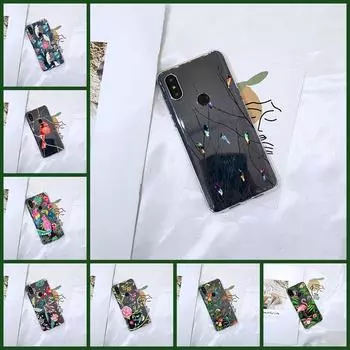 Мягкий силиконовый чехол для телефона для Xiaomi Mi Max Mix 1 2 2S 3, эстетичная задняя крышка с птицей и цветами, красивая птичка для Xiaomi Mi Note 1 2 3 Xiaomi Max