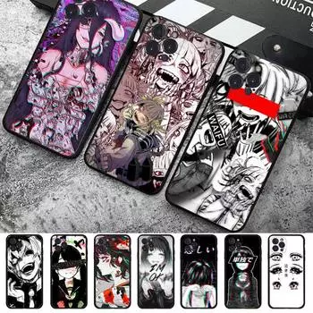 Мягкий силиконовый чехол для телефона «Грустное аниме» для iPhone 14 13 12 11 Pro Mini XS MAX 8 7 6 Plus X 2020 XR Shell 6plus or 6s plus