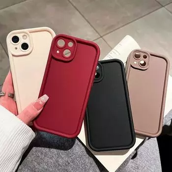 Мягкий силиконовый чехол для телефона из ТПУ с полным покрытием, противоударный защитный резиновый чехол для камеры для Vivo Vivo S1 белый