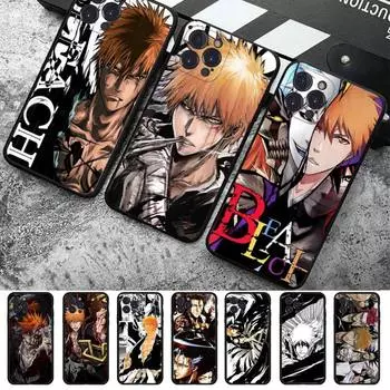 Мягкий силиконовый чехол для телефона с японским аниме «Блич» для iphone 14 13 12 11 Pro Mini XS MAX 8 7 6 Plus X 2020 XR Shell 6plus or 6s plus