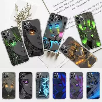 Мягкий силиконовый чехол для телефона с рисунком японского аниме «Убийца демонов» для iphone 14 13 12 11 Pro Mini XS MAX 8 7 6 Plus X XS XR iphone 14