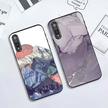 Мягкий силиконовый чехол для телефона с романтическим метеоритом и лунными облаками для IPhone Huawei P20 P30 Lite P40 Xiaomi Redmi 8A Samsung Galaxy A20 A30 A50 Nokia Cover OPPO A52