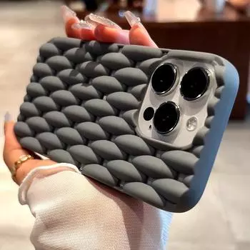 Мягкий силиконовый чехол для телефона с теплоотводом для iPhone 11 12 13 14 15 Pro Max X Xs Max XR 7 8 Plus Hollow Bumper Cases Cover For iPhone 7 чёрный