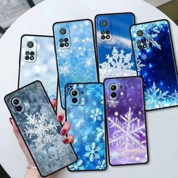 Мягкий силиконовый чехол для Xiaomi Mi 11 Lite 5G NE 11T Pro 12S Ultra 12 Note 10 10T 9T, чехол для телефона, бампер, Белоснежка, снежинка Mi Note 10 Lite