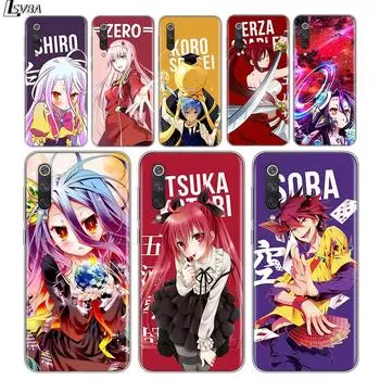 Мягкий силиконовый чехол Game NO life Anime для Xiaomi Mi Note 11 10T 10 9 9T SE 8 Lite Pro Ultra 5G Xiaomi 8