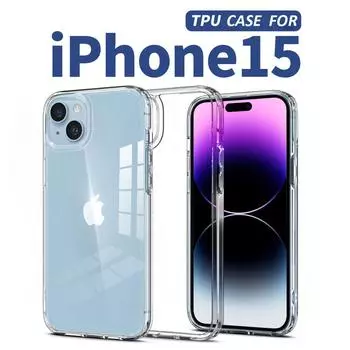 Мягкий силиконовый чехол из ТПУ для телефона IPhone 15 14 13 12 11 Pro Max XR X XS Max 7 8, задняя крышка, чехол для IPhone 15 14 13 12 11 Pro Max, прозрачная крышка for iPhone15