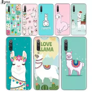 Мягкий силиконовый чехол из ТПУ с изображением ламы альпаки для Xiaomi Mi Note 11 10T 10 9 9T SE 8 Lite Pro Ultra 5G, чехол для телефона Xiaomi 8
