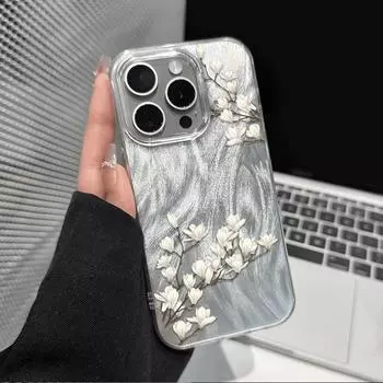 Мягкий силиконовый чехол, модный гибкий чехол из ТПУ, полная задняя крышка для iPhone, Samsung, Xiaomi, Poco Redmi, HUAWEI HONOR REDMI NOTE12 TURBO