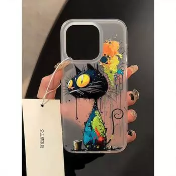 Мягкий силиконовый чехол, модный гибкий чехол из ТПУ, полная задняя крышка для iPhone, Samsung, Xiaomi, Poco Redmi, HUAWEI HONOR REDMI K20