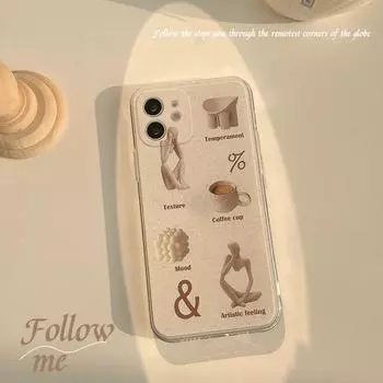 Мягкий силиконовый чехол, модный гибкий чехол из ТПУ, полная задняя крышка для iPhone, Samsung, Xiaomi, Poco Redmi, HUAWEI HONOR REDMI K20